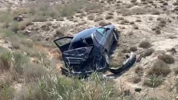 Bu yolda tez-tez hadisələr baş verir: çəkiliş zamanı daha bir qəza oldu - VİDEO