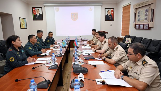 Azərbaycan və Qazaxıstan müdafiə sahəsində əməkdaşlığı genişləndirir - FOTO