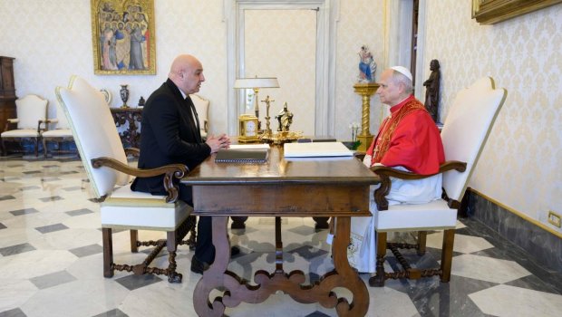 Livan prezidenti Roma Papasından İsrailə qarşı KÖMƏK İSTƏDİ
