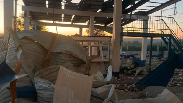 Rusiya Ukraynanın Moldova ilə sərhədindəki keçid məntəqəsinə zərbə endirdi - FOTO