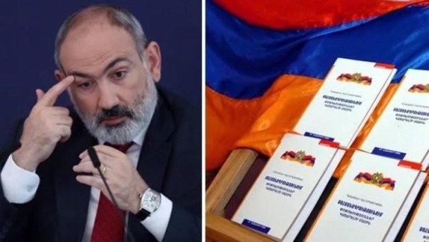 Paşinyan Ermənistanın &ldquo;gizli xəritə&rdquo;sini AÇDI &ndash; Qonşu ölkələrlə bağlı nə qeyd olunub?