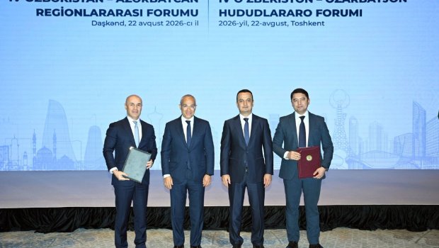 Azərbaycan və Özbəkistan arasında sənədlər İMZALANDI - FOTO