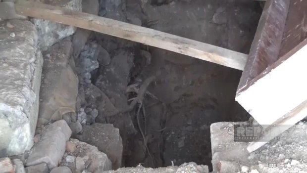 Cəlilabadda ziyarətgahda HADİSƏ: Sümük qalıqları çıxarıldı - FOTO