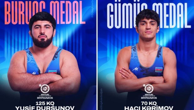 Güləşçilərimiz dünya çempionatını 9 medalla başa vurdu