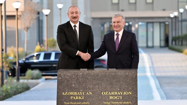 Prezidentlər &ldquo;Azərbaycan&rdquo; parkının təməlini qoydu - FOTO