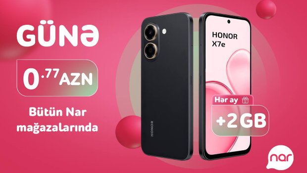 Günə 77 qəpiyə &ldquo;Nar&rdquo;dan smartfon!