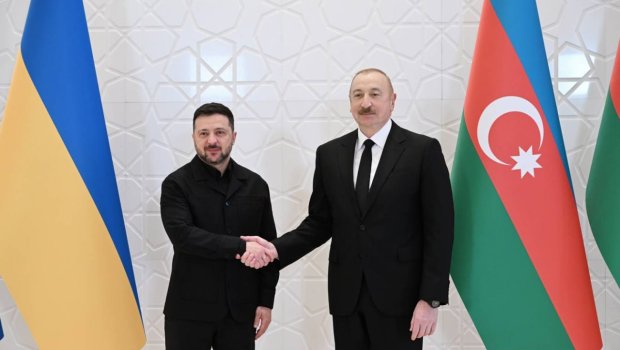 Zelenski İlham Əliyevə təşəkkür etdi &ndash; FOTO
