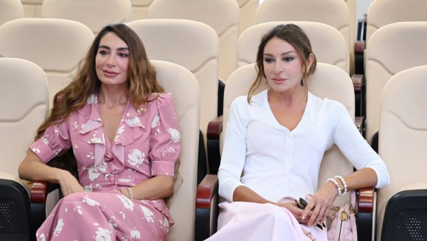 Mehriban Əliyeva Bilgəh incəsənət məktəbinin açılışında &ndash; FOTO