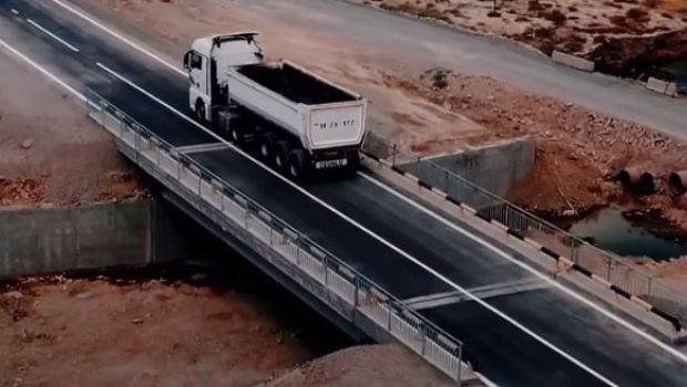 Bakıda yeni körpü inşa olundu &ndash; VİDEO