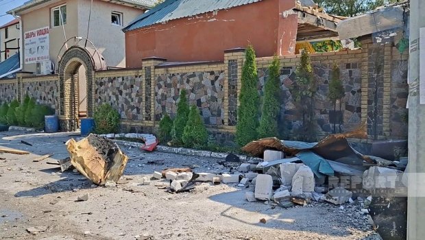 Kiyevdə Rusiyanın hücumu nəticəsində azərbaycanlıya məxsus restoran dağıldı &ndash; FOTO