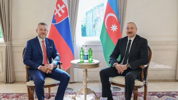 İlham Əliyevdən Slovakiya Prezidentinə MƏKTUB