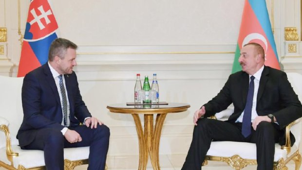 İlham Əliyev: &ldquo;Azad edilmiş ərazilərimizin bərpasında Slovakiyanın iştirakını yüksək qiymətləndirirəm&rdquo;