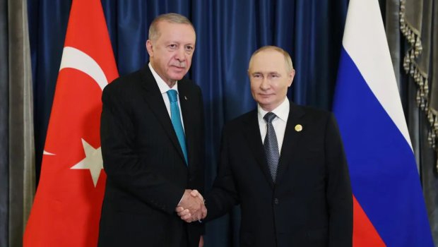 Bişkekdə Putinlə Ərdoğanın görüşü keçirilir - VİDEO