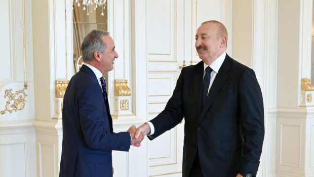 ATƏT Parlament Assambleyasının prezidenti İlham Əliyevin QƏBULUNDA &ndash; FOTO
