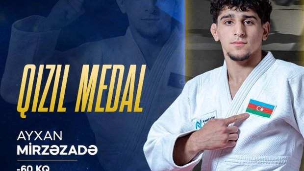 Ayxan Mirzəzadə Avropa çempionu oldu