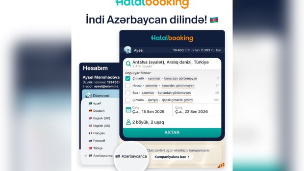 &ldquo;Halalbooking&rdquo; artıq Azərbaycan dilində - FOTO