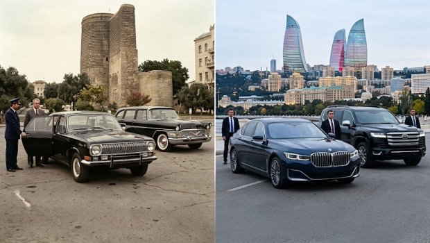 Volqadan BMW-yə: Azərbaycanda vəzifəli şəxslərin maşınları bir əsr ərzində necə dəyişdi?