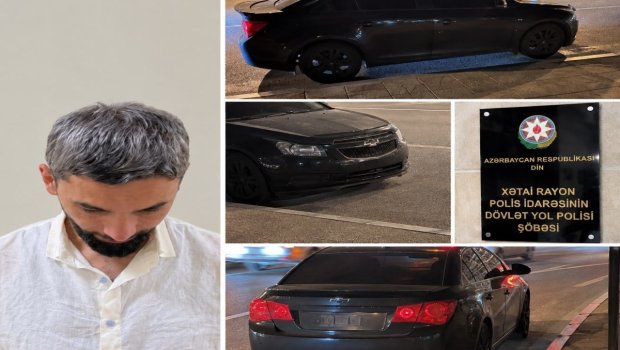Hərəkətləri şübhə doğuran sürücünün narkotik qəbul etdiyi müəyyənləşdi
