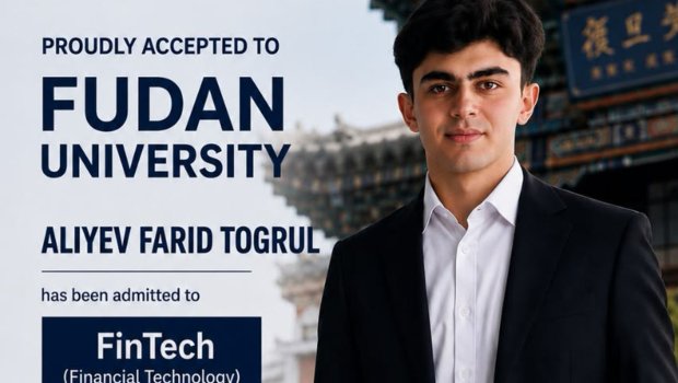 17 yaşlı Fərid Çinin reytinqli universitetində təhsil alacaq - FOTO