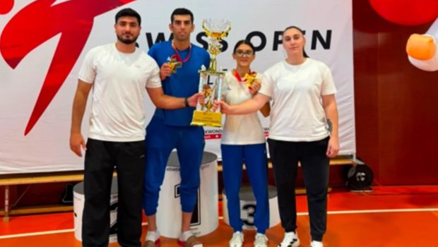 Taekvondoçularımız İsveçrədə beynəlxalq turnirin qalibi oldular - FOTO