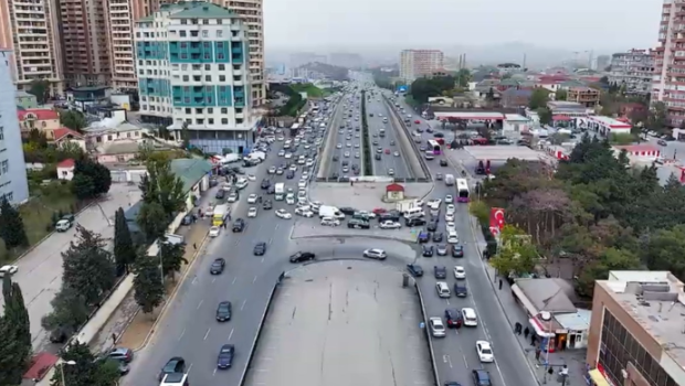 "Şamaxinka" istiqamətində yol açıldı