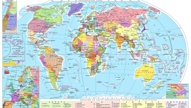 Dünya xəritəsi yeniləndi &ndash; Ölkələrin ölçüləri dəyişib