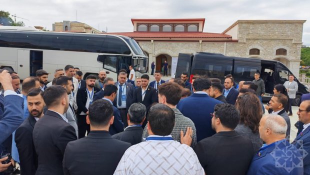 3 xarici ölkənin din xadimləri Şuşa şəhərində - FOTO