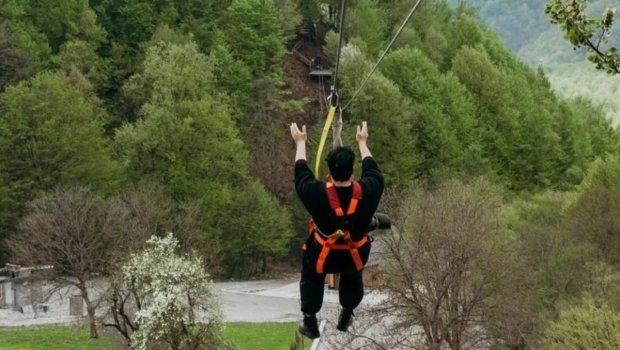 Şəkidə kanat faciəsinin TƏFƏRRÜATI: Tros qırılıb, yoxsa? - FOTO/VİDEO