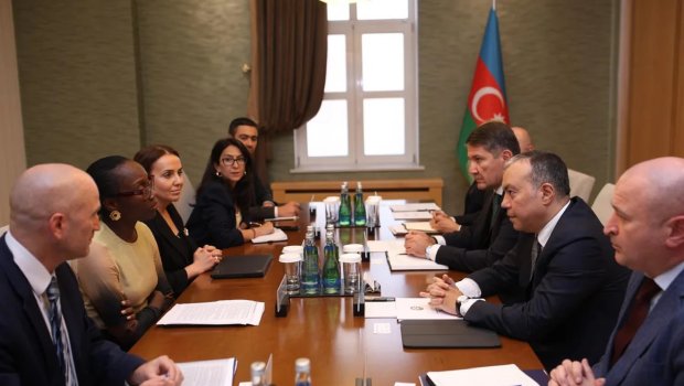 Sahil Babayev Dünya Bankının nümayəndə heyəti ilə görüşdü - FOTO