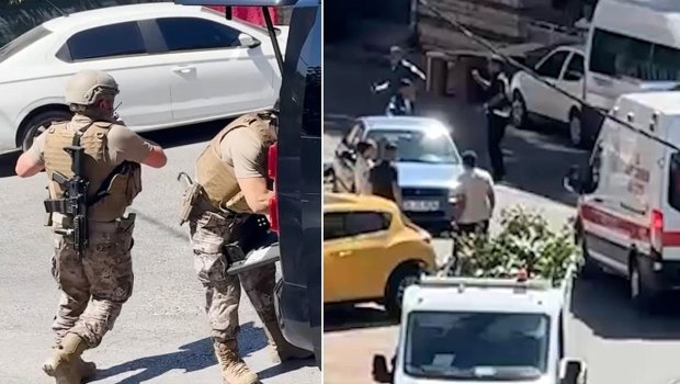 İstanbulda silahlı insident: 2 ölü, 1 yaralı var - FOTO