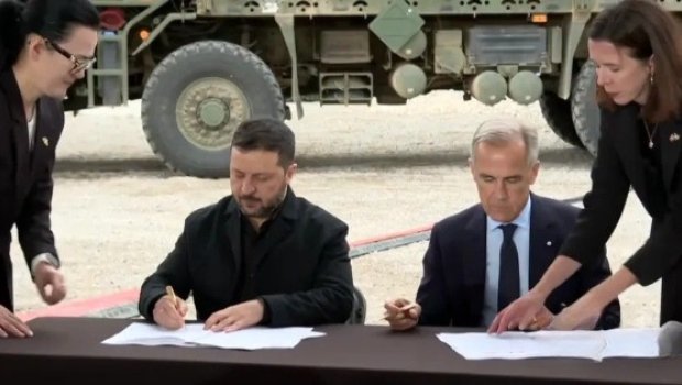 Ukrayna və Kanada 100 illik tarixi saziş imzaladı - VİDEO