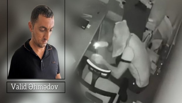 İnşaat mağazasından 18 min manat oğurladı &ndash; VİDEO