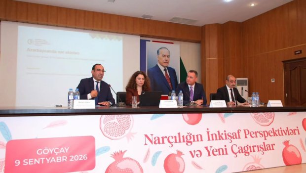Göyçayda &ldquo;Narçılığın İnkişaf Perspektivləri və Yeni Çağırışlar&rdquo; mövzusunda görüş keçirildi &ndash; FOTO