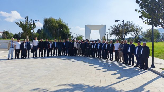 Beynəlxalq konfransın iştirakçıları Xankəndi şəhərində - FOTO