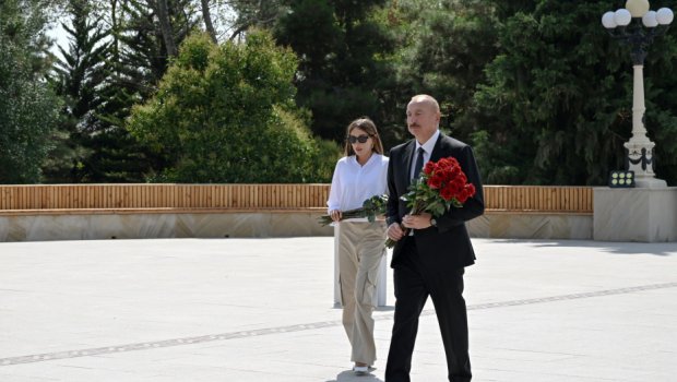 Prezident və birinci xanım Şamaxıda - FOTO/VİDEO