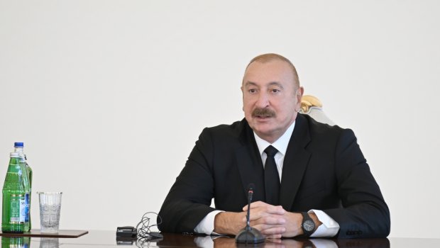 Prezident Ermənistanın 60 min hektar meşə fondunu məhv etməsini qabartdı - VİDEO