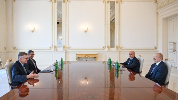 Prezident &ldquo;Neuberger Berman&rdquo; şirkətinin sədri və baş icraçı direktorunu qəbul etdi &ndash; FOTO