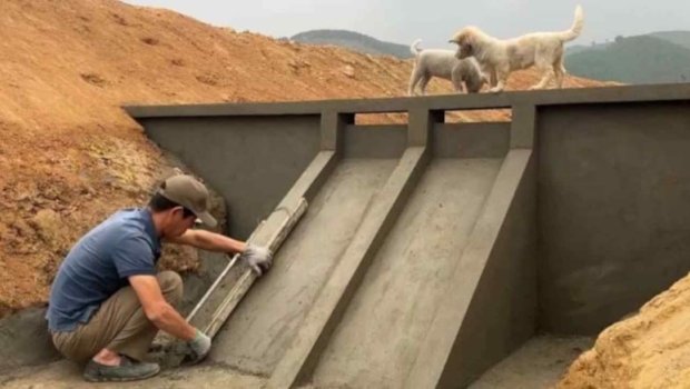 Su ilə işləyir - İşıq pulunu sıfırlayır
