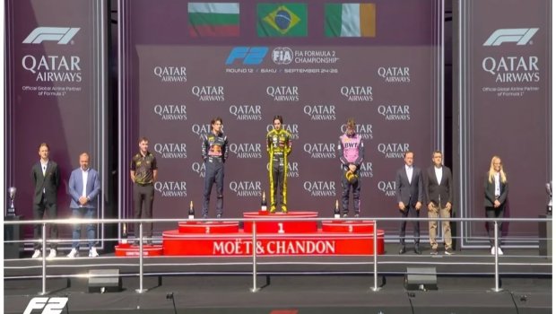 &ldquo;Formula 2&rdquo;nin qalibləri mükafatlandırılıb