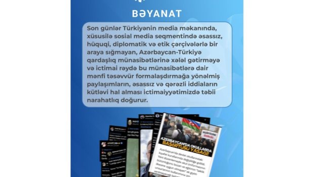 &ldquo;Azərbaycan tərəfi Türkiyə mediasındakı prosesləri izləyir&rdquo; - Giriş məhdudiyyəti GÜNDƏMDƏ