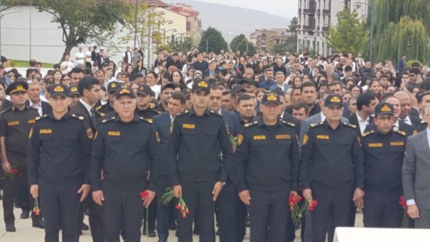 Xankəndidə Zəfər parkına yürüş - FOTO/VİDEO