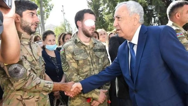 Qubadlı Rayon İcra Hakimiyyəti Vətən Müharibəsi şəhidlərinin xatirəsini yad etdi &ndash; FOTO