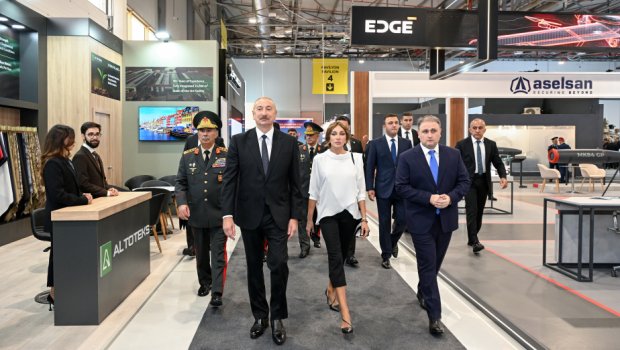 Prezident və birinci xanım &ldquo;ADEX 2026&rdquo; sərgisində - YENİLƏNİB -FOTO/VİDEO