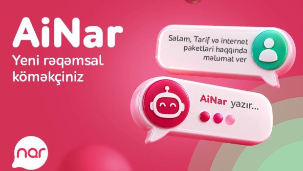 &ldquo;Nar&rdquo; &ldquo;AiNar&rdquo; rəqəmsal köməkçisini istifadəyə verdi