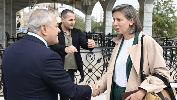 Avropa İttifaqı Şurasının üzvləri Şuşada &ndash; FOTO
