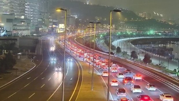 Bakıda bir neçə yolda sürət həddi ENDİRİLDİ