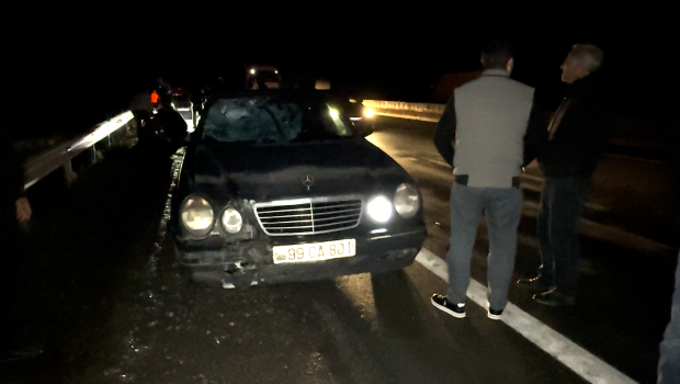Bakı&ndash;Qazax yolunda avtomobil velosipedçini vuraraq öldürdü