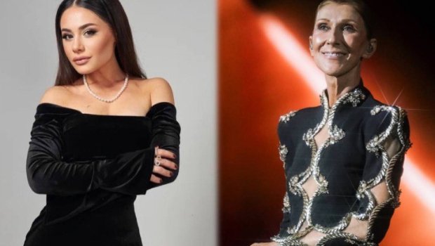 Samirə Selin Dionun konsertində - VİDEO