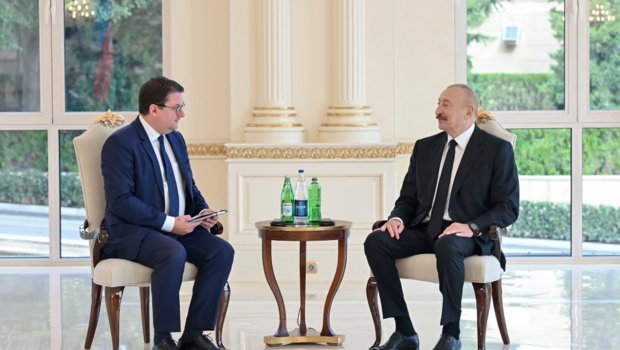 Prezidentlə görüşdə Azərbaycan dilini daha yaxşı öyrənəcəyini dedi