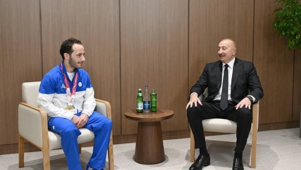 Prezident dünya çempionu olan cüdoçunu təbrik etdi: &ldquo;Bütün xalqımızı sevindirmisən&rdquo; - FOTO